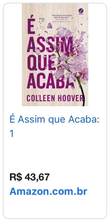 Livro R$ 39