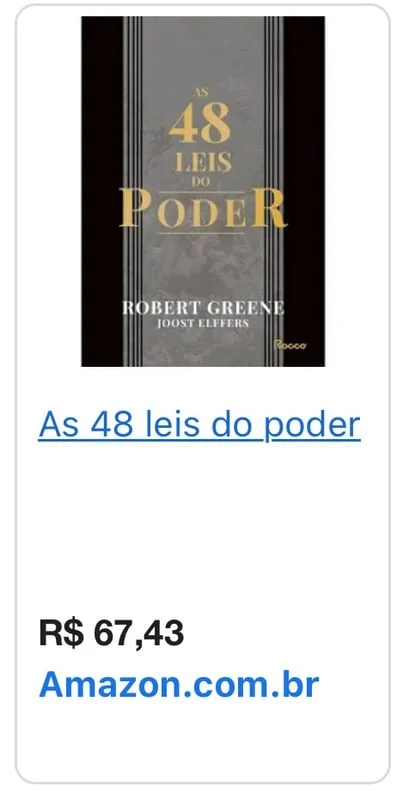 Livro R$ 42